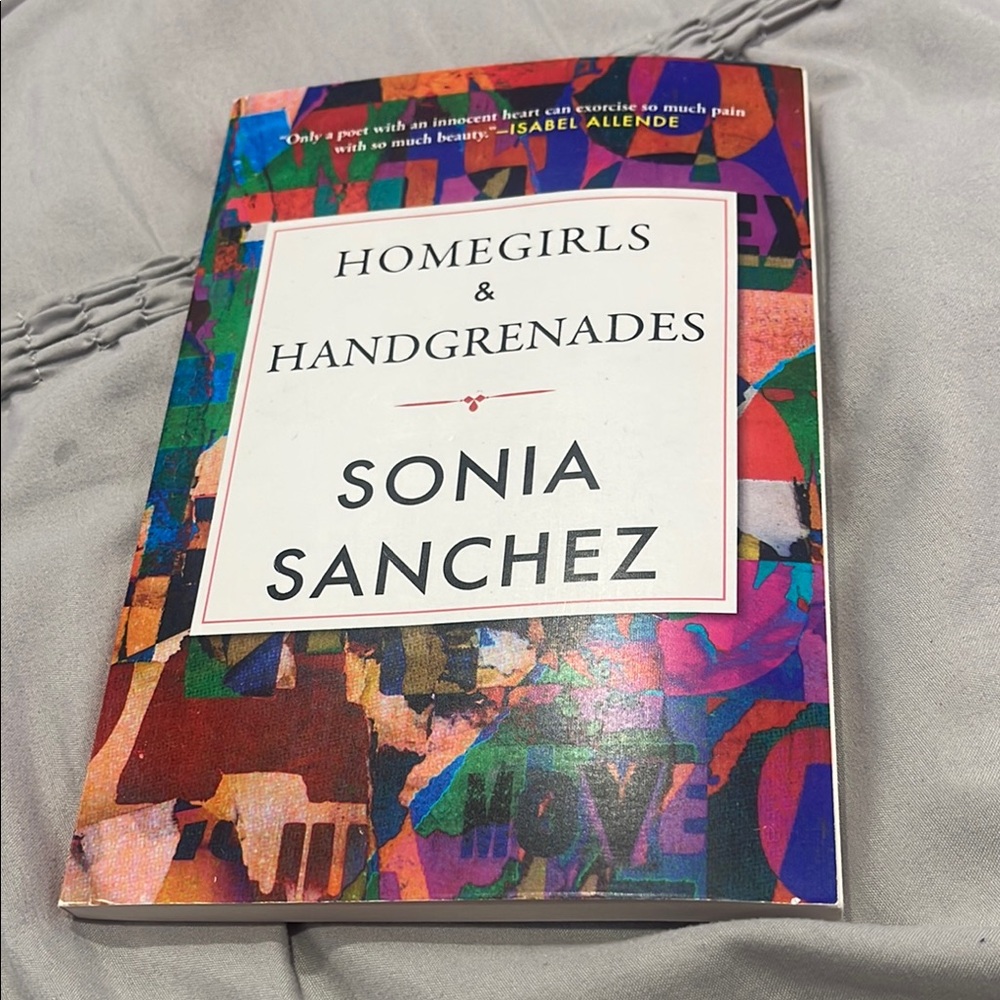 Colorful 'Homegirls & Handgrenades' Book by Sonia Sanchez